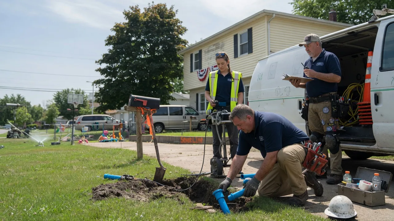Slab Leak Repair in Chandlersville, OH near me